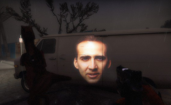 nic cage L4D2 flashlight mod download